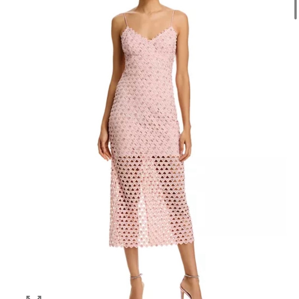 LoveShackFancy Sparkling Beige Maxi Dress - Picture 2 of 3
